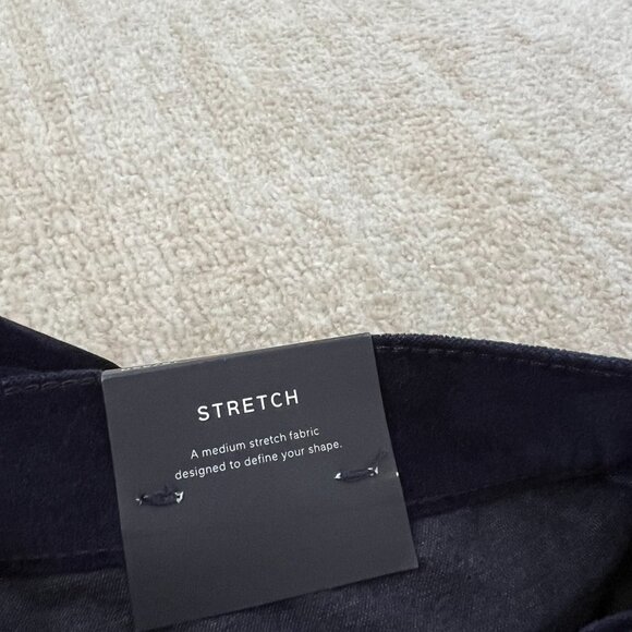 NWT Gap Velvet Velour High Rise Vintage Slim Blue Pants 16/33 - Picture 11 of 12